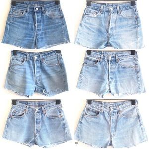 Assorted Vintage Levi’s Shorts